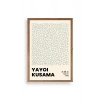 Yayoi Kusama Ahşap Çerçeveli Tablo 17 x 23