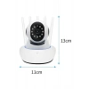 Yeni Nesil 1080p Wifi Kamera 5 Antenli Sensörlü