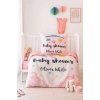Набор постельного белья для новорожденных девочек Baby Shower White из 100% хлопка