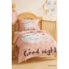 Набор детского постельного белья для новорожденных девочек 100% хлопок Good Night