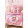 Новорожденная Детская Комплектация Постельного Белья для Девочки Sweet Baby Girl из 100% Хлопка
