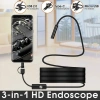 Yılan Kamera Usb Micro Usb Type-c 2m Endoskop Cihazı