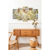 Yorulan Kadınlar 5 Parçalı Mdf Tablo 60 x 100