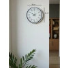 Zentime 36 Cm Beyaz Dekoratif Duvar Saati