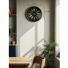 Zentime 36 Cm Brown Wall Clock