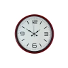Zentime 36 Cm Kırmızı Dekoratif Duvar Saati