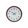 Zentime 36 Cm Kırmızı Dekoratif Duvar Saati