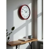 Zentime 36 Cm Kırmızı Dekoratif Duvar Saati
