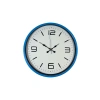 Zentime 36 Cm Blue Decorative Wall Clock