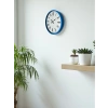 Zentime 36 Cm Mavi Dekoratif Duvar Saati