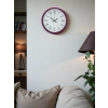 Zentime 36 Cm Pembe Dekoratif Duvar Saati