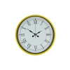 Zentime 36 Cm Sarı Dekoratif Duvar Saati