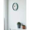 Zentime 36 Cm Turquoise Decorative Wall Clock