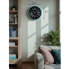 Zentime 36 Cm Turkuaz Dekoratif Duvar Saati