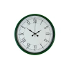 Zentime 36 Cm Yeşil Dekoratif Duvar Saati