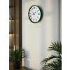 Zentime 36 Cm Yeşil Dekoratif Duvar Saati