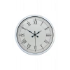 Zentime 40 Cm Beyaz Klasik Duvar Saati