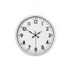 Zentime 40 Cm Beyaz Klasik Duvar Saati