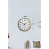 Zentime 40 Cm Eskitme Vintage Duvar Saati