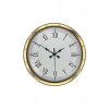 Zentime 40 Cm Gold Luxury Decorative Wall Clock