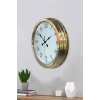 Zentime 40 Cm Gold Luxury Decorative Wall Clock