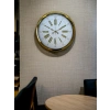 Zentime 40 Cm Gold Lüks Duvar Saati