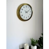 Zentime 40 Cm Gold Lüks Duvar Saati