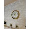 Zentime 40 Cm Gold Lüks Duvar Saati