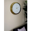 Zentime 40 Cm Gold Lüks Duvar Saati