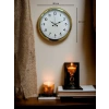 Zentime 40 Cm Gold Lüks Duvar Saati
