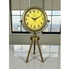 Zentime Eskitme Vintage Üç Ayaklı Masa Saati