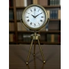 Zentime Eskitme Vintage Üç Ayaklı Masa Saati