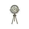 Zentime Eskitme Vintage Üç Ayaklı Masa Saati