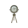Zentime Eskitme Vintage Üç Ayaklı Masa Saati