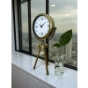 Zentime Antique Vintage Three-Legged Table Clock