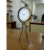 Zentime Eskitme Vintage Üç Ayaklı Masa Saati