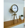 Zentime Antique Vintage Three-Legged Table Clock