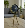 Zentime Eskitme Vintage Üç Ayaklı Masa Saati