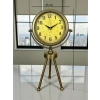 Zentime Eskitme Vintage Üç Ayaklı Masa Saati
