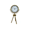 Zentime Gold Luxury Three-Legged Table Clock