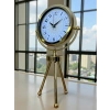 Zentime Gold Lüks Üç Ayaklı Masa Saati