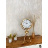 Zentime Gold Luxury Three-Legged Table Clock