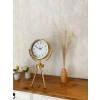 Zentime Gold Luxury Three-Legged Table Clock