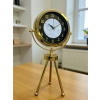Zentime Gold Lüks Üç Ayaklı Masa Saati
