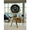 Zentime Gold Lüks Üç Ayaklı Masa Saati