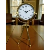 Zentime Gold Luxury Three-Legged Table Clock