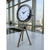 Zentime Krom Şık Üç Ayaklı Masa Saati