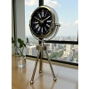 Zentime Krom Şık Üç Ayaklı Masa Saati
