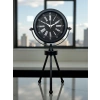 Zentime Siyah Zarif Üç Ayaklı Masa Saati