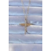 Zirkon Taşlı Çelik Kolye 45 Cm Günlük Kullanım